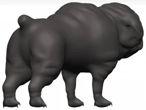 Bulldog 3D Model