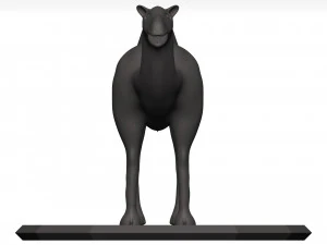 Camel 3D Model