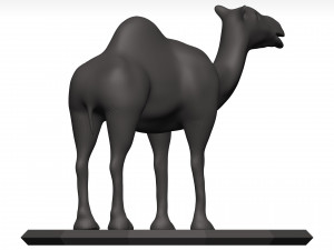 Camel 3D 模型
