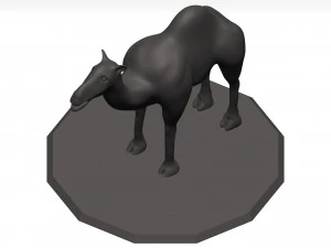 Camel 3D Model