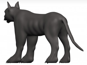 Caracal 3D Model