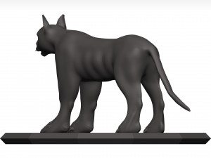 Caracal 3D Model