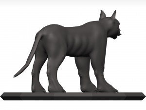 Caracal 3D Model