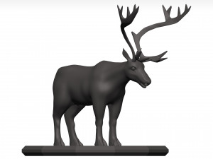 Caribou Modello 3D