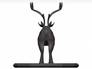 Caribou 3D 模型