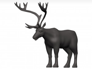 Caribou 3D 模型