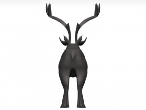 Caribou 3D 模型