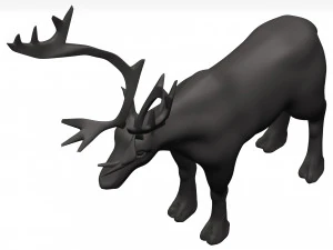 Caribou 3D Model