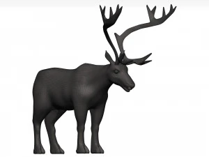 Caribou 3D Model