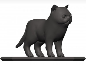 Cat 3D-Modell