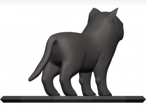 Cat Model 3D