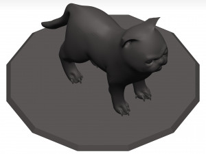 Cat Model 3D