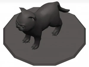 Cat 3D Model