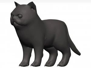 Cat 3D Model