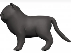 Cat 3D Model