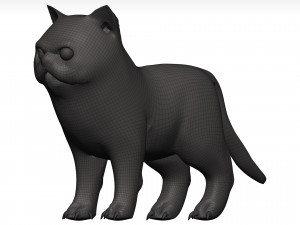 Cat Model 3D