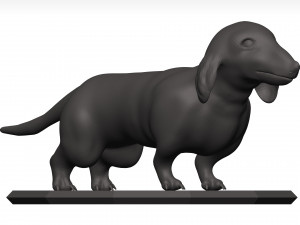 Dachshund 3D Model