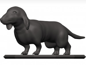 Dachshund 3D Model
