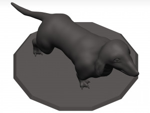Dachshund 3D Model