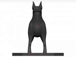 Doberman 3D Model