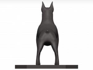 Doberman 3D Model