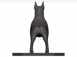 Doberman 3D Model