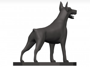 Doberman 3D Model