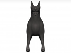 Doberman 3D Model