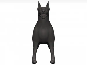Doberman 3D Model