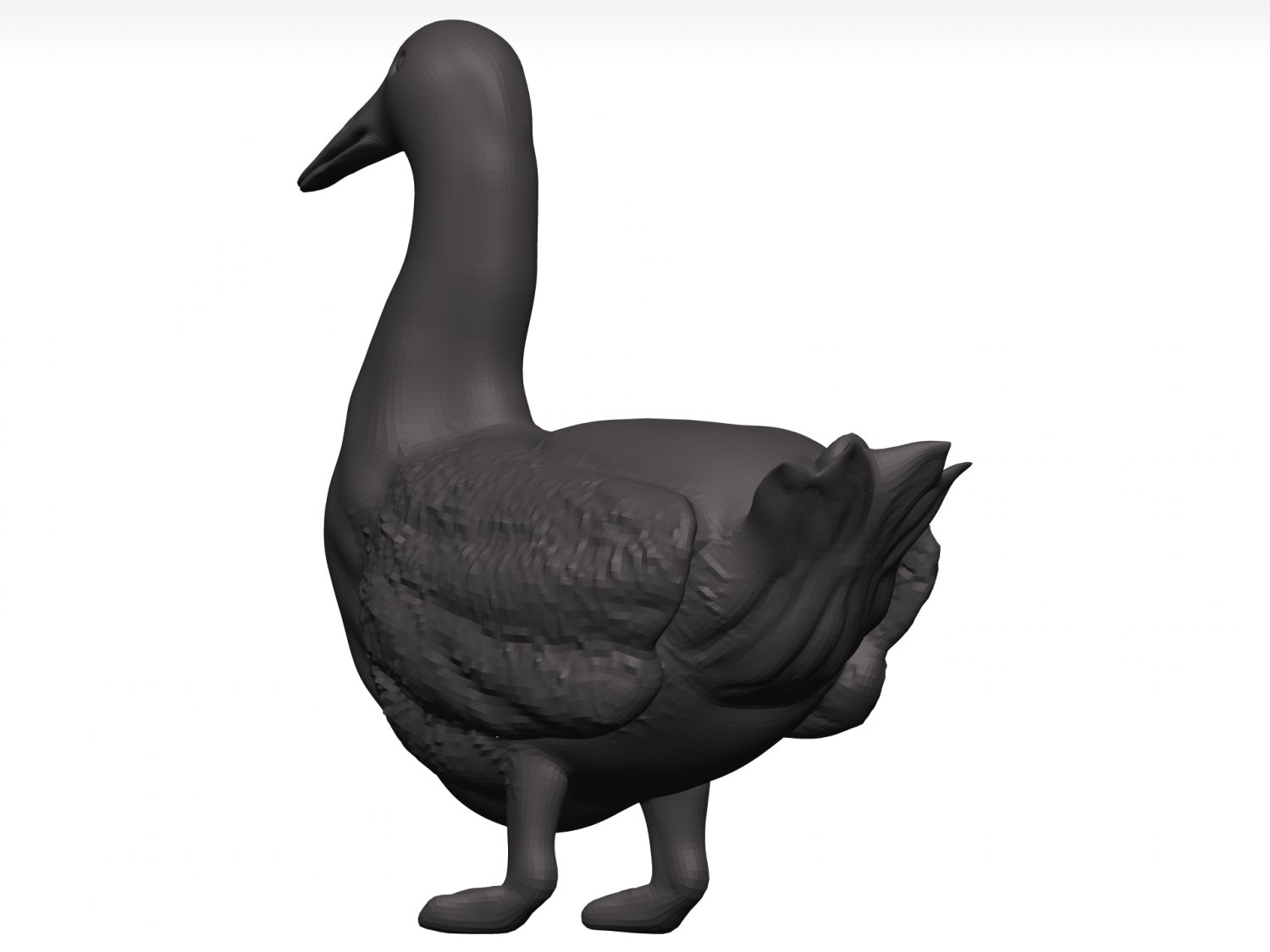 3d модель утки