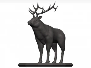 Elk 3D Model