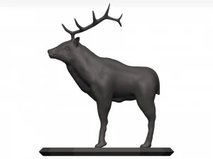 Elk 3D Model