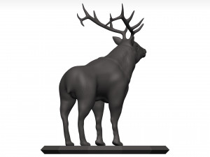 Elk 3Dモデル