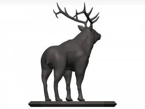 Elk 3D Model