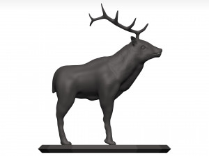 Elk 3Dモデル
