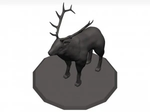 Elk 3D Model