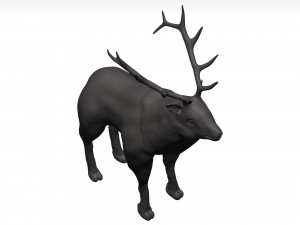 Elk 3Dモデル