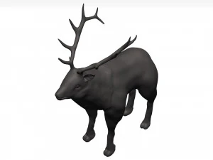 Elk 3D Model