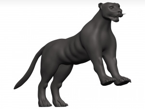 Florida panther 3D Model