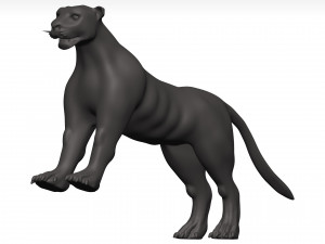 Florida panther 3Dモデル