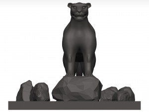 Florida panther 3Dモデル