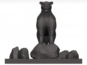Florida panther 3D Model