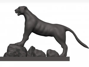 Florida panther 3D Model