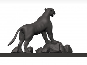 Florida panther 3Dモデル