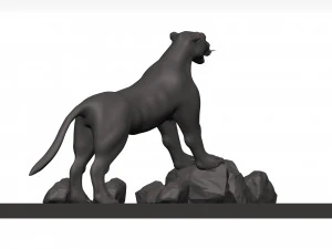 Florida panther 3D Model