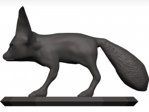 Fox 3Dモデル