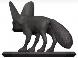 Fox 3Dモデル