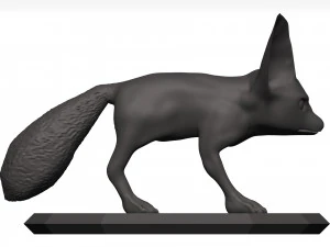 Fox 3D Model