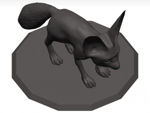 Fox 3Dモデル
