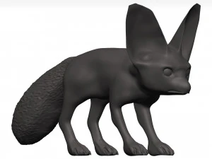 Fox 3D Model